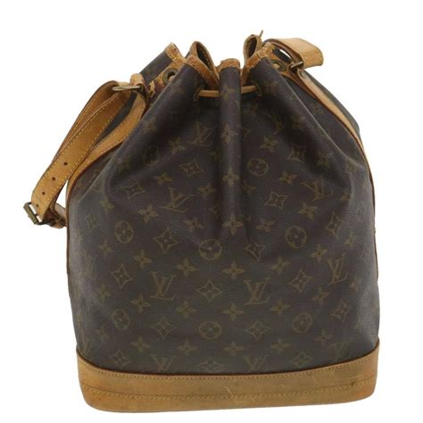 lv m42224|LOUIS VUITTON Monogram Noe Shoulder Bag M42224 LV Auth .